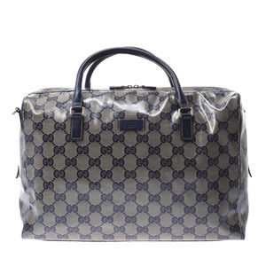 Gucci Blue Navy Bag Crystal GG